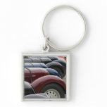 Germany, Bayern-Bavaria, Munich. BMW Welt Car Keychain