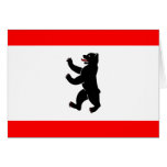 Germany Berlin High quality Flag Greeting Card