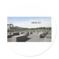 Germany Berlin Holocaust (St.K) Round Stickers