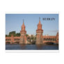 Germany Berlin Oberbaumbrucke (St.K.) Postcard