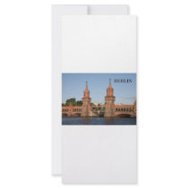 Germany Berlin Oberbaumbrucke (St.K.) Custom Rack Cards