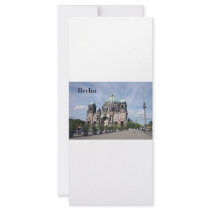 Germany Berlin (St.K) Rack Card Template