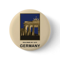 Germany Brandenburg Gate Pinback Buttons