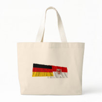 Germany & Brandenburg Waving Flags bags by Vexillophile Germany & Brandenburg Waving Flags bags