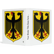 Germany Coat of Arms detail Vinyl Binder