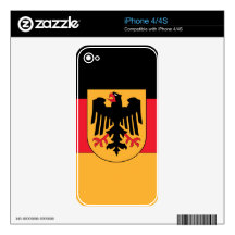 Germany Coat of Arms iPhone 4 Skins