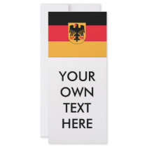 Germany Coat of Arms Rack Card Template