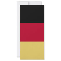 Germany & Deutschland Flag T-Shirts & More! rack cards
