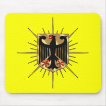 Germany Eagle badge Germany Soccer Gifts Mousepads
