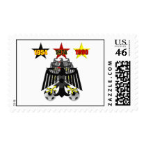 Germany Emblem 1954 1974 1990 winners gifts Postage Stamps