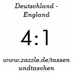 Germany - England, 4:1 t-shirts