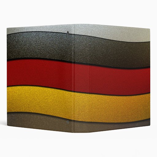 Germany Flag Binders, Custom Germany Flag 3 Ring Binder Designs
