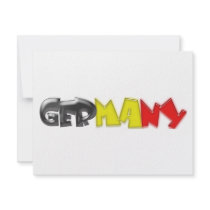 Germany Flag Colors! invitations by angeria Germany Flag Colors! invitations