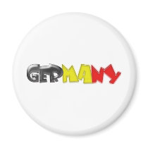 Germany Flag Colors! magnets by angeria Germany Flag Colors! magnets