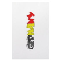 Germany Flag Colors! stationery