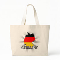 Germany Flag Map 2.0 Tote Bag