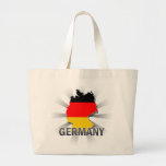 Germany Flag Map 2.0 Tote Bag
