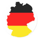 Germany flag map stickers by FlagStore Germany flag map stickers