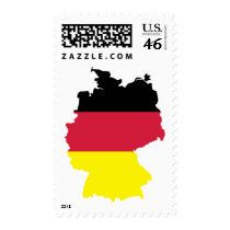 Germany flag postage