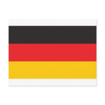 Germany Flag postcards