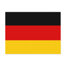 Germany Flag Postcard