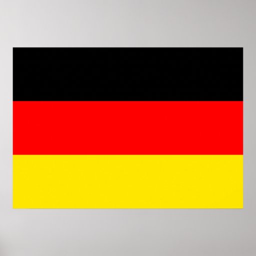 Germany Flag Print