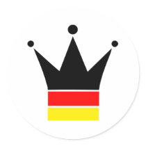 Germany Flag stickers by Thinkdifferent Germany Flag stickers