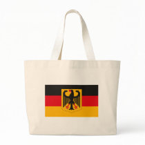 Germany Flag w COA Tote Bag by FlagTshirts Germany Flag w COA Tote Bag