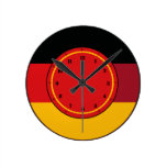 Germany  Flag Wall Clock
