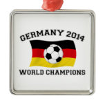 Germany Football Champions 2014 Ornaments