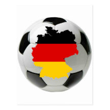 Germany football postcards