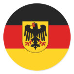 Germany , Germany Round Stickers