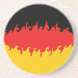 Germany Gnarly Flag coasters by Flagnostic Germany Gnarly Flag coasters