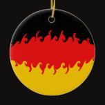 Germany Gnarly Flag ornaments by Flagnostic Germany Gnarly Flag ornaments