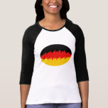 Germany Gnarly Flag T-Shirt by Flagnostic Germany Gnarly Flag T-Shirt