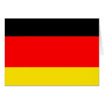 Germany High quality Flag Greeting Cards