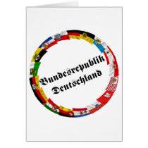 Germany & its Laender Waving Flags cards by Vexillophile Germany & its Laender Waving Flags cards