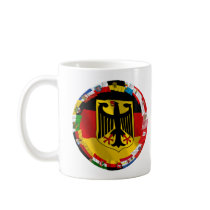Germany & its Laender Waving Flags mugs
