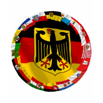 Germany & its Laender Waving Flags t-shirts by Vexillophile Germany & its Laender Waving Flags t-shirts