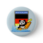 This cute panda bear is kayaking in front of a German flag! How cute is that? makes a perfect gift for active outdoor people or kayaking fanatics in Germany. Great for everyone who loves cute pandas and kayaking.