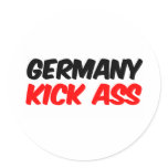 Germany Kick Ass Stickers