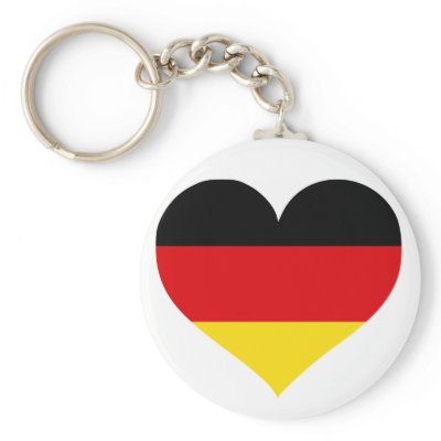 Germany Love keychains