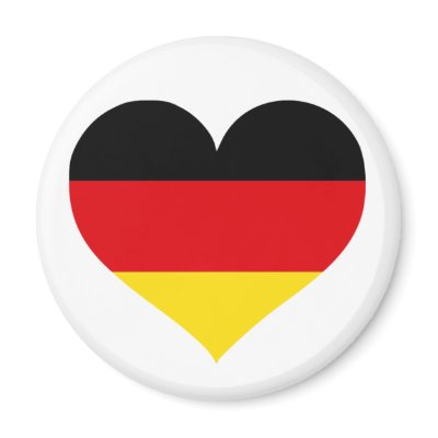 Germany Love magnets