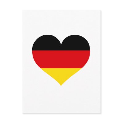 Germany Love postcards