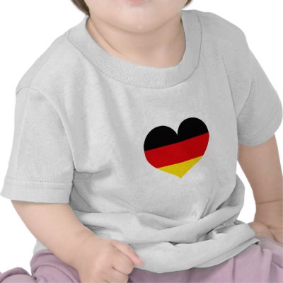Germany Love t-shirts