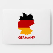 GERMANY MAP ENVELOPES