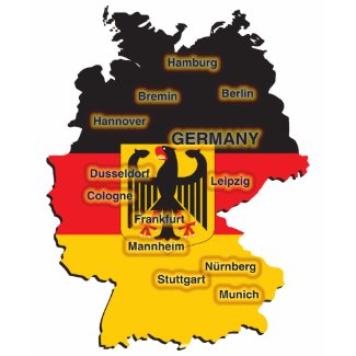 Germany Map shirt