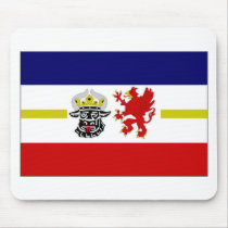 Germany Mecklenburg Flag Alternate Mouse Pad