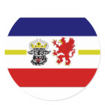 Germany Mecklenburg Flag Alternate Stickers