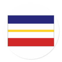 Germany Mecklenburg Flag Sticker